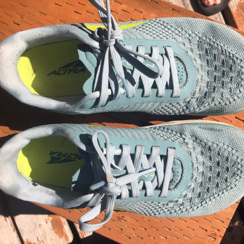 ALTRA Women's Torin 4.5 Plush Road Running Shoe, Mineral Blue Size 8